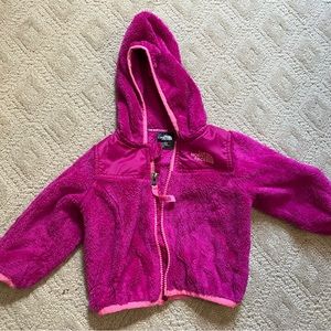 Baby Girl Pink Fuzzy Northface